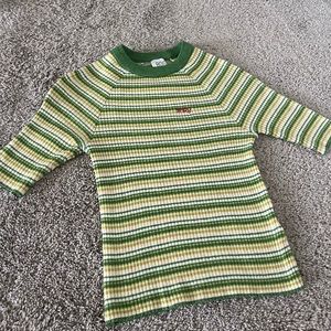 urban outfitters green knit top